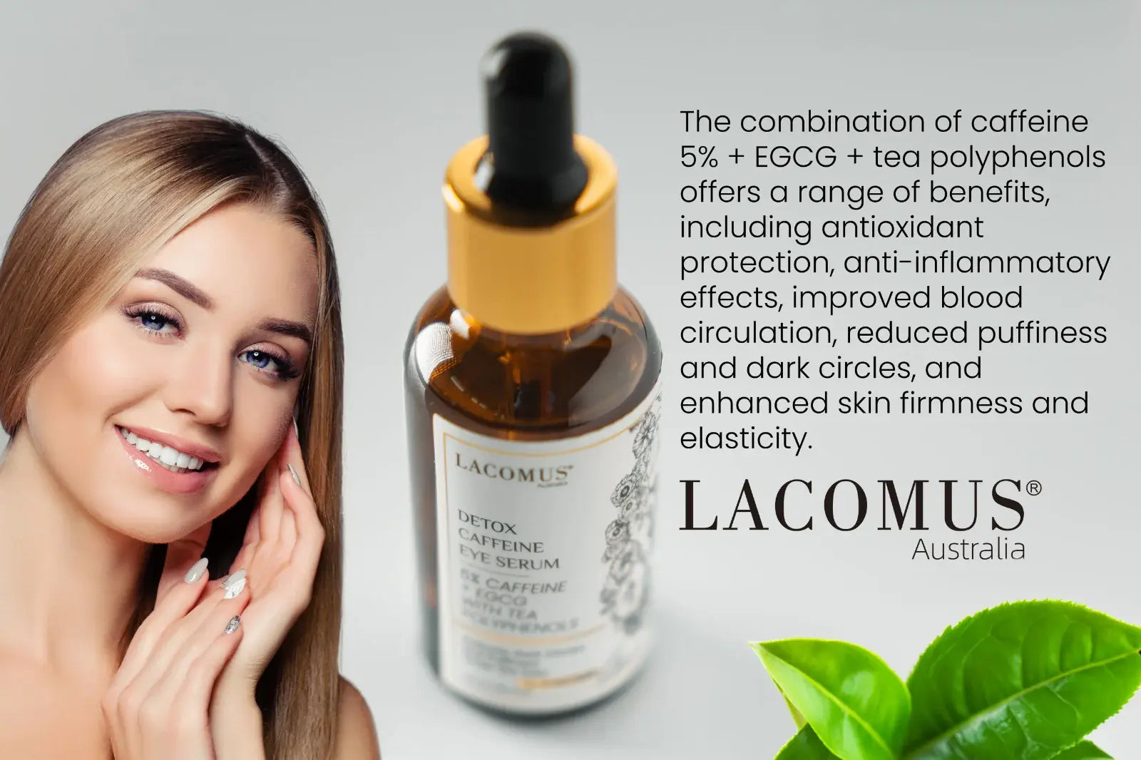 Advanced Caffeine 5% + EGCG with Tea Polyphenols