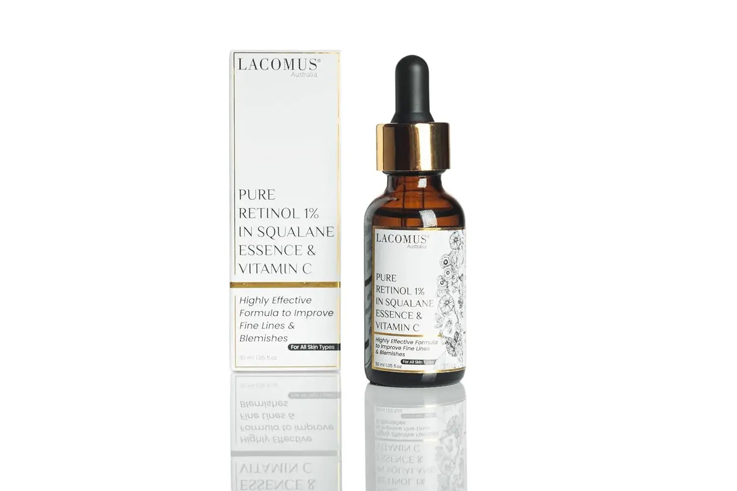 Pure Retinol 1% in Squalane Essence with Vitamin C