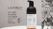 Organic Tea Tree Foaming Cleanser for Clear Skin & Acne Prevention
